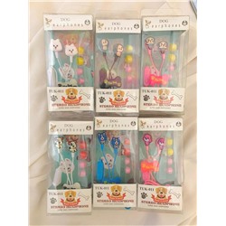 Вакуумные наушники с микрофоном и запасными амбушюрами