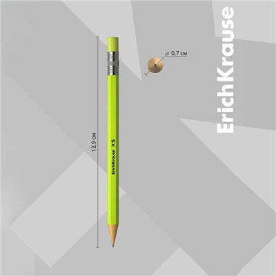 Карандаш механический ErichKrause «XS», 0.5 мм, НВ, в тубусе, МИКС