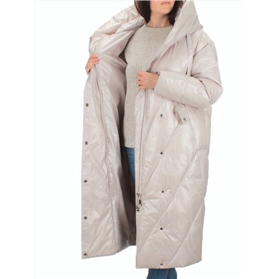 22-203 BEIGE Пальто зимнее женское (200 гр. тинсулейт)