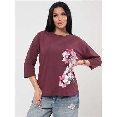 Футболка Мимулус лиловый ИвК