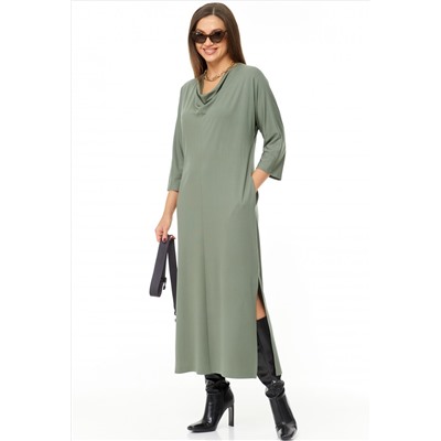 Платье Taita plus 2334 хаки