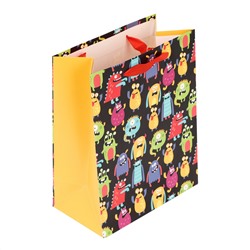 Пакет подарочный 18*23*10 Монстрики КОКОС 213454/12/Китай