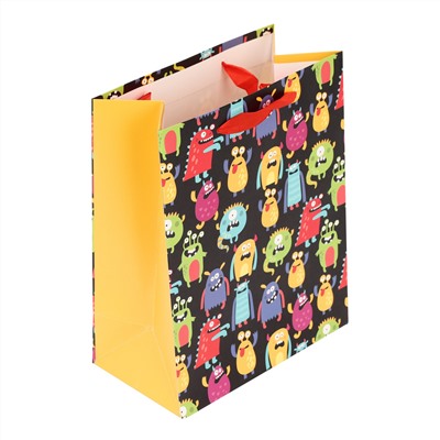 Пакет подарочный 18*23*10 Монстрики КОКОС 213454/12/Китай