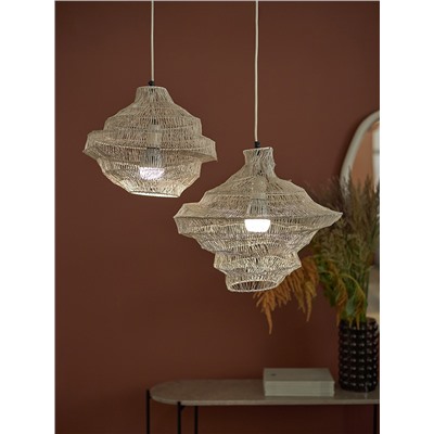 Светильник подвесной Vinger, Ø34х35 см, бежевый