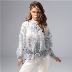 Бомбер с вышивкой, Роскошное решение (new)