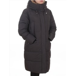 2129 DK. GRAY Пальто зимнее женское (200 гр. холлофайбер)