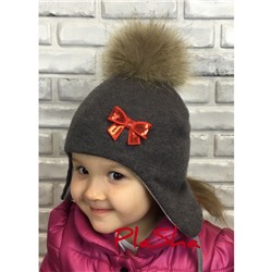 Арт.149 Шапка утепленная для девочек