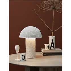 Лампа настольная Texture Sleek, Ø32x42 см, белая