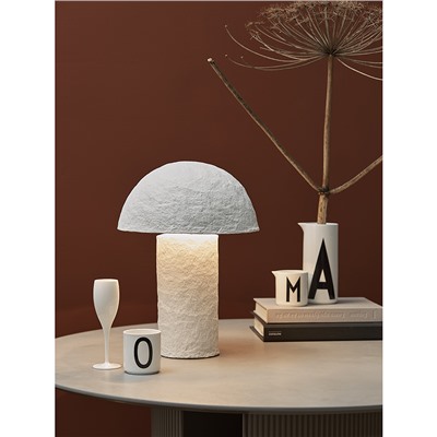 Лампа настольная Texture Sleek, Ø32x42 см, белая