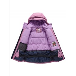 Горнолыжный костюм зимний для девочки розового цвета 9518R