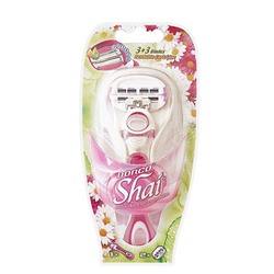 1 DORCO  СТАНОК ЖЕНСКИЙ SHAI SWEETIE 6 лезвий,  cгибаемым картриджем + 2 кассеты