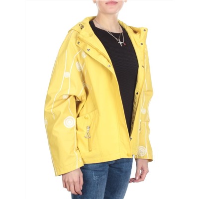 F2088 YELLOW  Ветровка женская MARIA (65%хлопок 35% полиэстер)