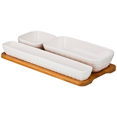 МЕНАЖНИЦА 3-Х СЕКЦИОННАЯ LEFARD "NATIVE" 27*14 СМ. ВЫСОТА=5 СМ (КОР=12ШТ.)