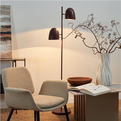 Торшер Fedd, 153 см, вишневый