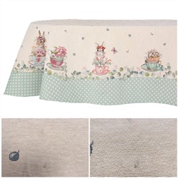 Outlet Зайки сладкоежки Скатерть овал 165х220 см 2311534