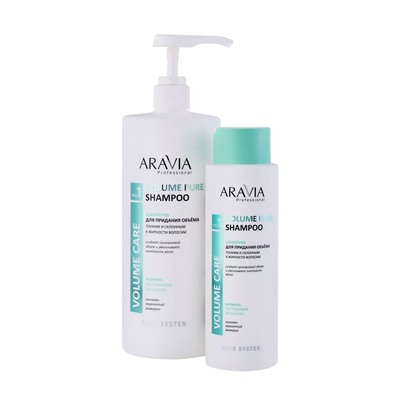 Aravia Шампунь для придания объёма волосам / Volume Pure Shampoo, 1000 мл