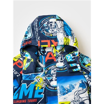 Комплект зимний для мальчика: куртка, полукомбинезон