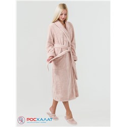 Женский халат с шалькой из велсофта  ВЗ-07 (102)
