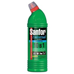 Средство для чистки и дизинфекции SANFOR Universal Морской бриз 750 гр