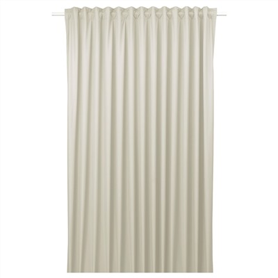 BENGTA, 1 Gardinenschal (verdunk.), beige/mit Gardinenband,, 210x300 cm