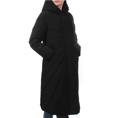 H265 BLACK Пальто зимнее облегченное женское (150 гр. холлофайбер)