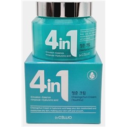 Крем для лица с гиалуроновой кислотой G50 4 IN 1 CHEONGCHUN CREAM (Hyaluronic Acid), Dr.CELLIO, 70 мл