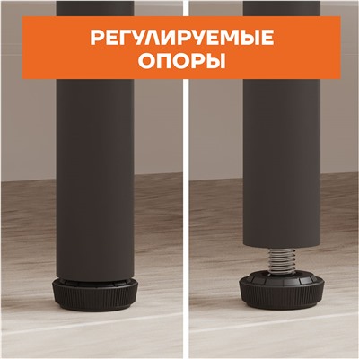 Стеллаж 15 "НеШкаф" (системы открытого хранения) СТНШ15 Ч черный
