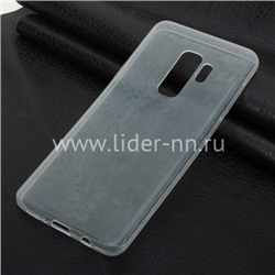 Задняя панель для Samsung Galaxy S9 Plus Силикон  прозрачная (пакет)