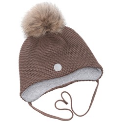 Шапка утепленная NIKASTYLE 11з15524 Кофе