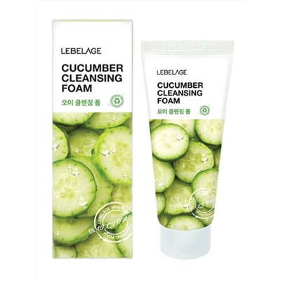 Lebelage Пенка для умывания с экстрактом огурца / Cucumber Cleansing Foam, 100 мл