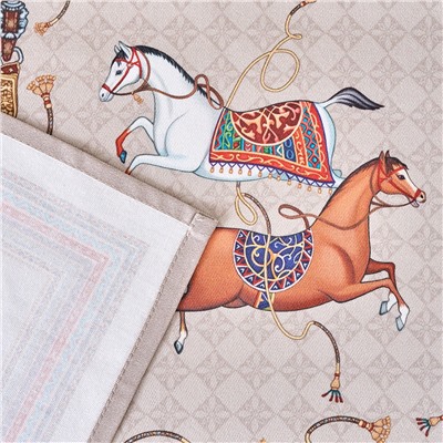 НАБОР САЛФЕТОК  2 ШТ "PASSAGE",40Х40СМ, 100% ХЛОПОК, КАПУЧИНО,ТВИЛ