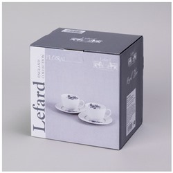 ЧАЙНЫЙ НАБОР LEFARD "ROYAL BLUE" НА 2 ПЕР. 4 ПР. 270 МЛ (КОР=12НАБ.)