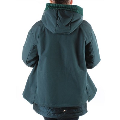 888 DK. GREEN Куртка демисезонная с капюшоном Kapre