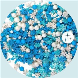 Кондитерская посыпка Новогодний микс №1058 50 гр