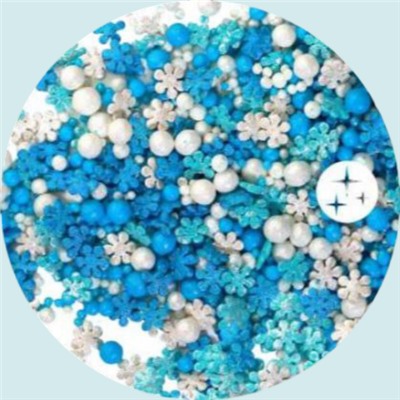 Кондитерская посыпка Новогодний микс №1058 50 гр