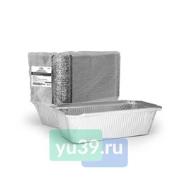 Форма ГОРНИЦА алюминиевая, прямоугольная, 217*113мм, дно: 181*77мм, высота 53мм, V=865мл, 50 шт.