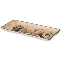 БЛЮДО AGNESS "ПАРИЖСКИЕ КОТЫ" 28*12*3 СМ (КОР=32ШТ.)