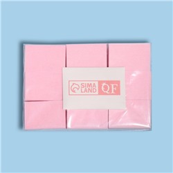 Салфетки для маникюра, безворсовые, плотные, 560 шт., 6×4 см, розовые