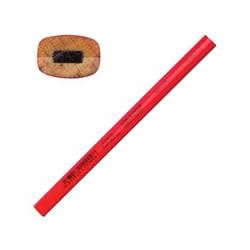 Карандаш столярный KOH-I-NOOR, 1шт., НВ, грифель 5х2мм, корпус красный, 153600200177