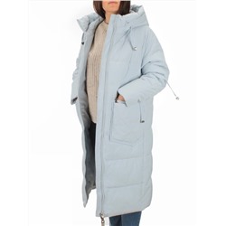 H303 BLUE Пальто зимнее женское (200 гр. холлофайбер)