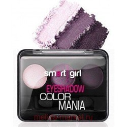 BelorDesign Тени 3 цвета COLOR MANIA тон 037 первая сирень