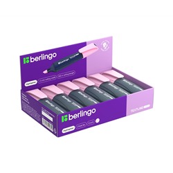 Текстовыделитель Berlingo "Textline HP200" пастельный цвет, фламинго, 1-5мм