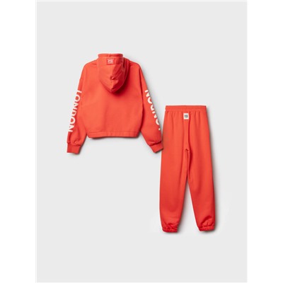 Комплект для девочки: толстовка, брюки