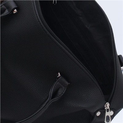 Женская сумка экокожа Richet 2724-08-08 Черный microfiber