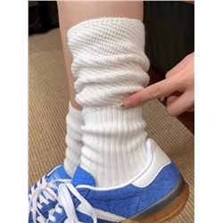 Japanese breathable demi-season knitted colored socks