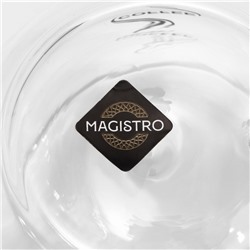Кружка с двойными стенками Magistro «Дуо. Coffee», 200 мл, стекло