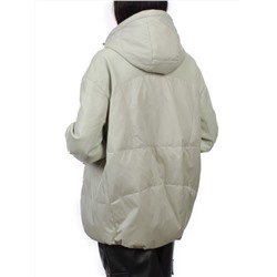 H24-210 LT. OLIVE Куртка демисезонная женская (100 гр. холлофайбер)