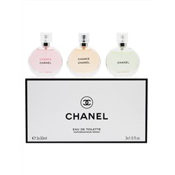 Женский набор туалетной воды C Chance 3x30 ml (туалетка, тендер, фреш)