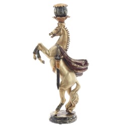 GAEM Подсвечник "Лошадь", L14 W9 H36 см