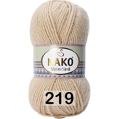 Пряжа Nako Vizon Simli